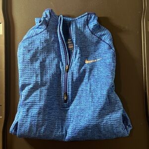Nike 1/4 zip blue men’s size small